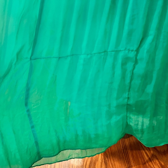 Leo Lin | Green Camilla Draped Gown - Picture 15 of 16